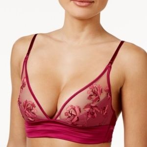 Calvin Klein CK Black Label Collection Temptation Bra Berry Pink 34B